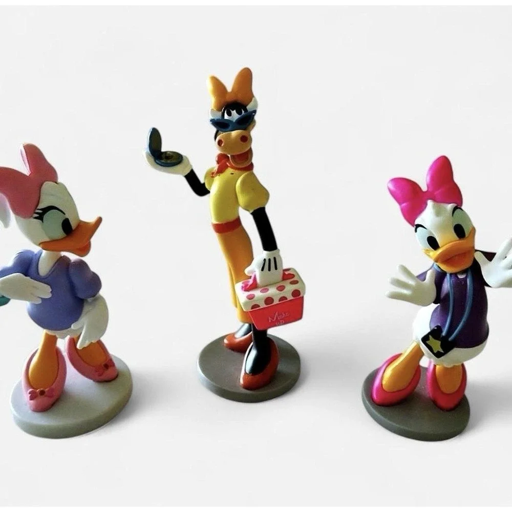 Disney Mickey Mouse Clubhouse Mickey + Gang PVC Figurine/Cake Topper Lot of 9